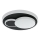 Eglo 75665 - Стельовий LED світильник LEPRESO LED/19,5W/230V діаметр 38,5 см чорний