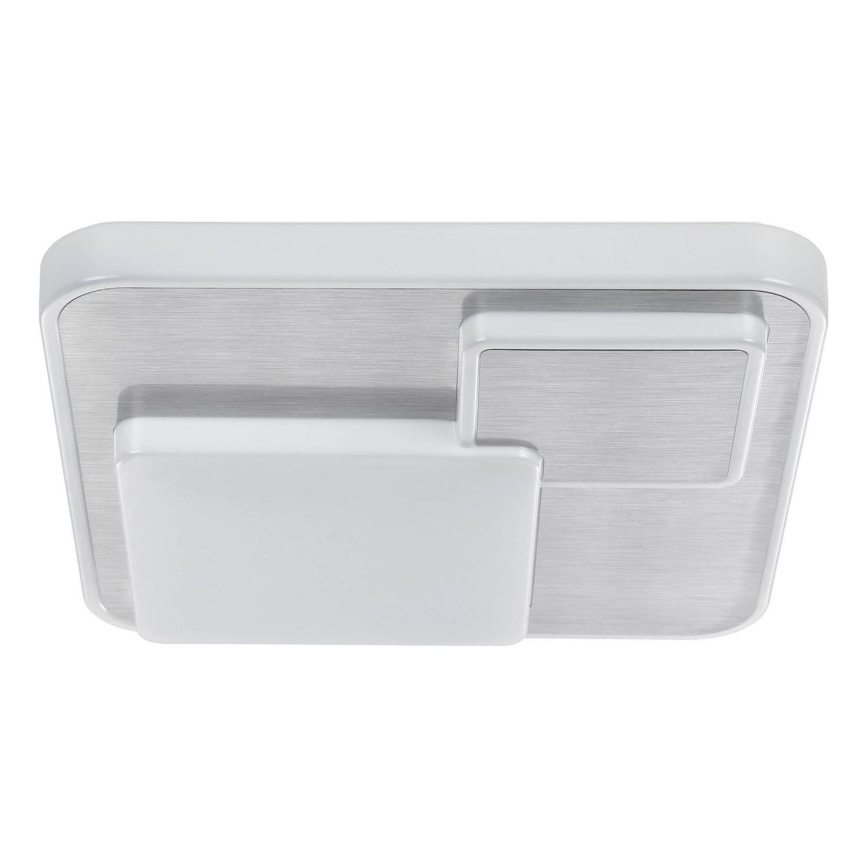 Eglo 75666 - Стельовий LED світильник LEPRESO LED/19,5W/230V 38,5x38,5 см матовий хром