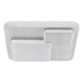 Eglo 75666 - Светодиодный потолочный светильник LEPRESO LED/19,5W/230V 38,5x38,5 см матовый хром