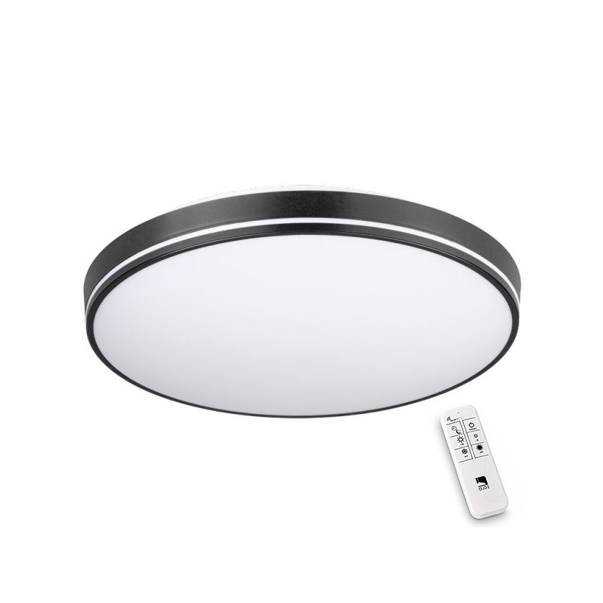 Eglo - Светодиодный потолочный светильник с регулированием яркости LED/22W/230V 3000-6500K + дистанционное управление
