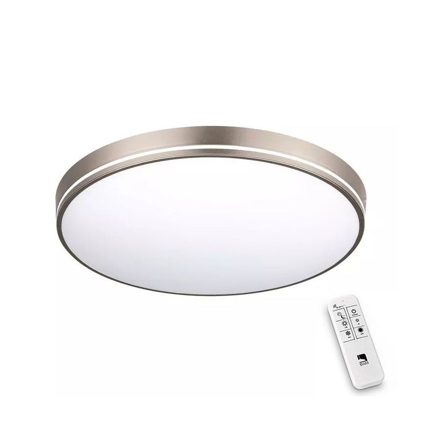 Eglo - Светодиодный потолочный светильник с регулированием яркости LED/22W/230V 3000-6500K + дистанционное управление