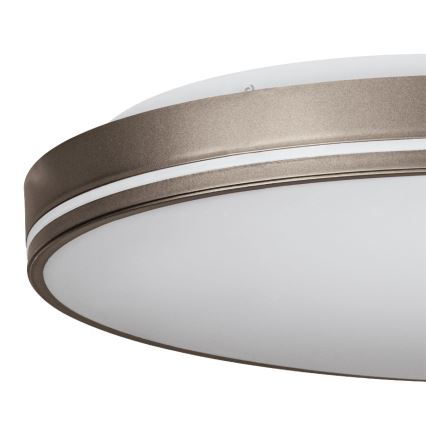 Eglo - Светодиодный потолочный светильник с регулированием яркости LED/22W/230V 3000-6500K + дистанционное управление