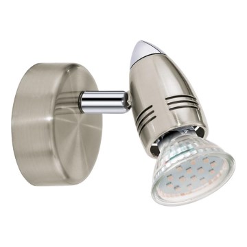 Eglo 78022 - Светодиодный точечный светильник MAGNUM 1xGU10/3W/230V матовый хром