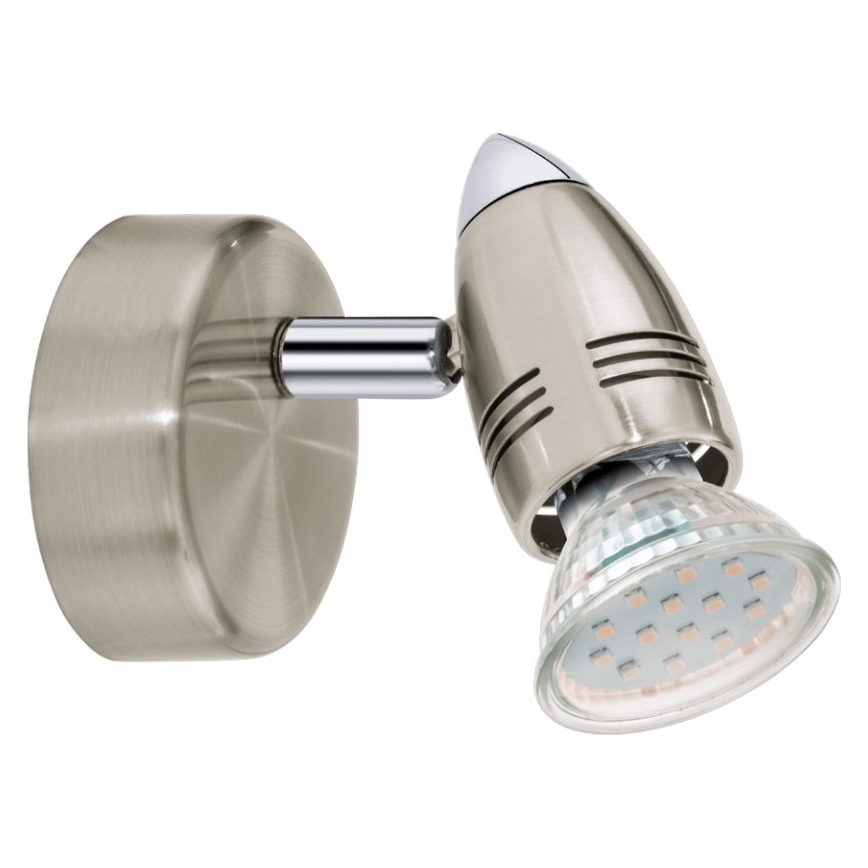 Eglo 78022 - Светодиодный точечный светильник MAGNUM 1xGU10/3W/230V матовый хром