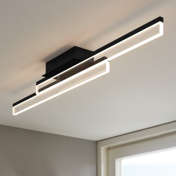 Eglo 780433 - Светодиодный потолочный светильник для ванной комнаты YANGUAS 2xLED/11W/230V 3000K IP44 матовый хром