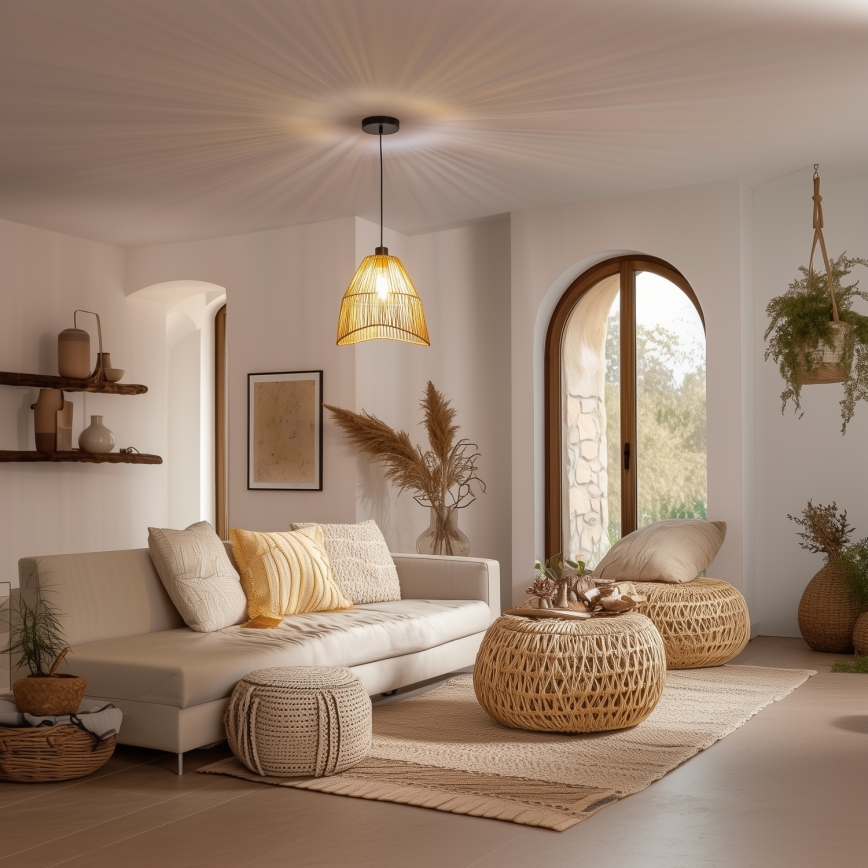 Eglo 781101 - Запасний абажур для світильника KERIA, діаметром 30 см, коричневий