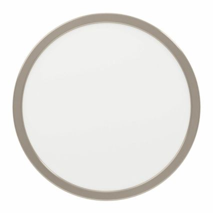 Eglo 78674 - LED стельовий світильник FUEVA LED/20,5 Вт/230 В діам. 28,5 см матовий хром