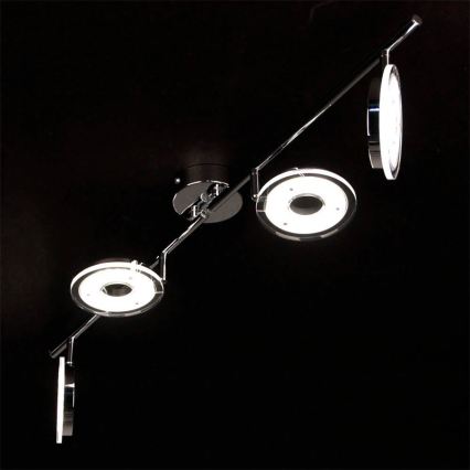 Eglo 78684 - LED точечный светильник DORNES 4xLED/4,5W/230V глянцевый хром