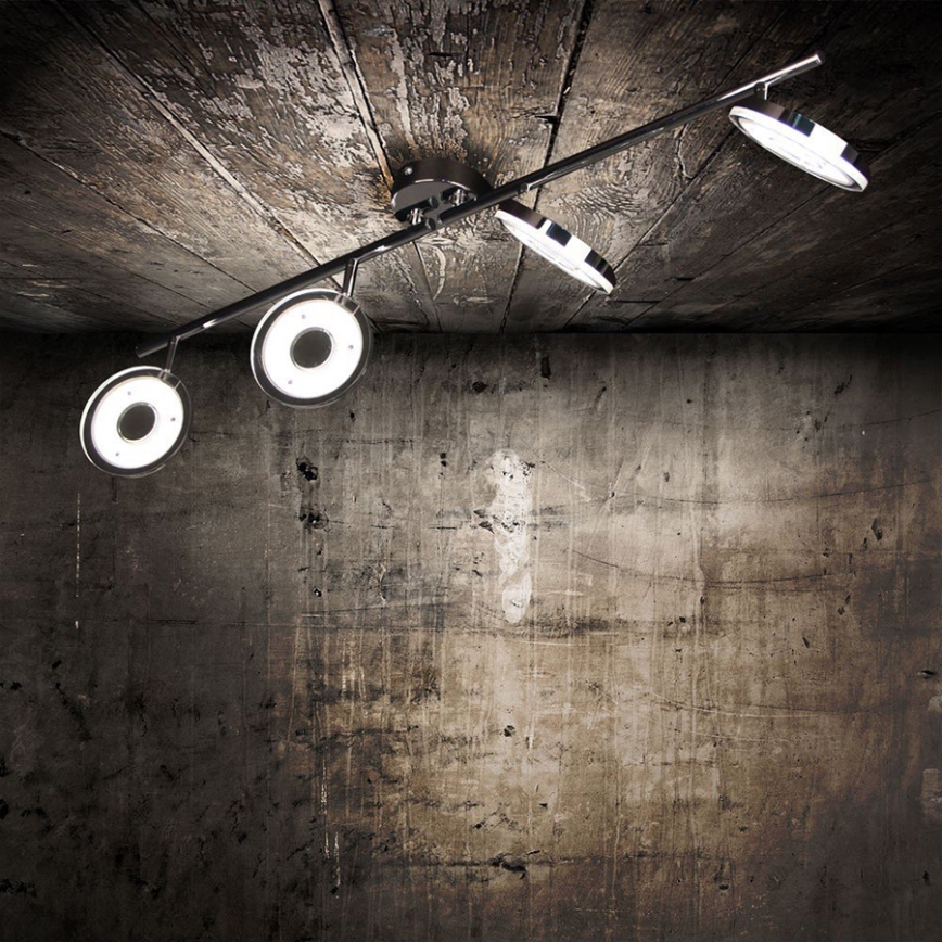 Eglo 78684 - LED точковий світильник DORNES 4xLED/4,5W/230V блискучий хром