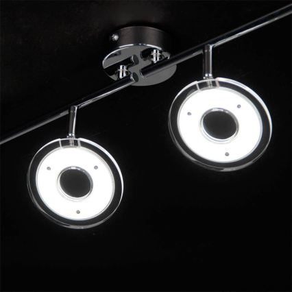 Eglo 78684 - LED точковий світильник DORNES 4xLED/4,5W/230V блискучий хром