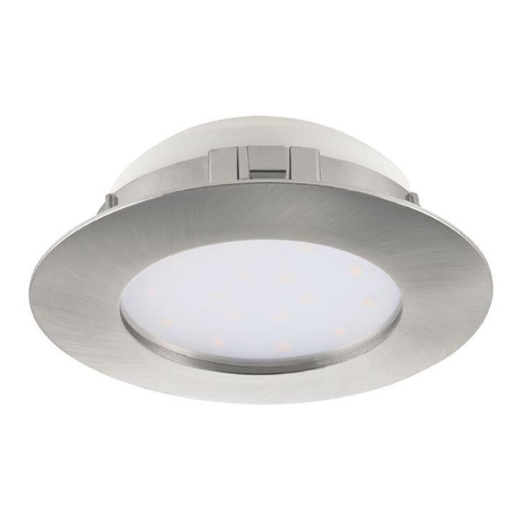 Eglo 78747 - Светодиодный встроенный светильник с регулированием яркости PINEDA LED/12W/230V матовый хром