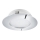 Eglo 78748 - Светодиодный встроенный светильник с регулированием яркости PINEDA LED/12W/230V блестящий хром