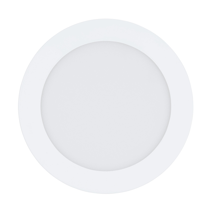 Eglo 78773 - LED-диммируемый встраиваемый потолочный светильник FUEVA LED/10,9W/230V 3000K белый диам. 17 см