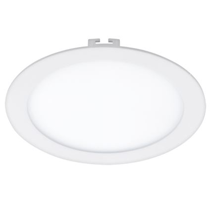 Eglo 78773 - LED-диммируемый встраиваемый потолочный светильник FUEVA LED/10,9W/230V 3000K белый диам. 17 см