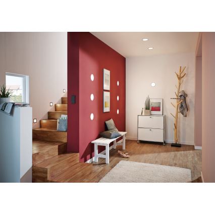 Егло 78773 - ЛЕД димований вбудований світильник ФУЕВА, 10,9 Вт/230 В, 3000 К, білий, діаметр 17 см