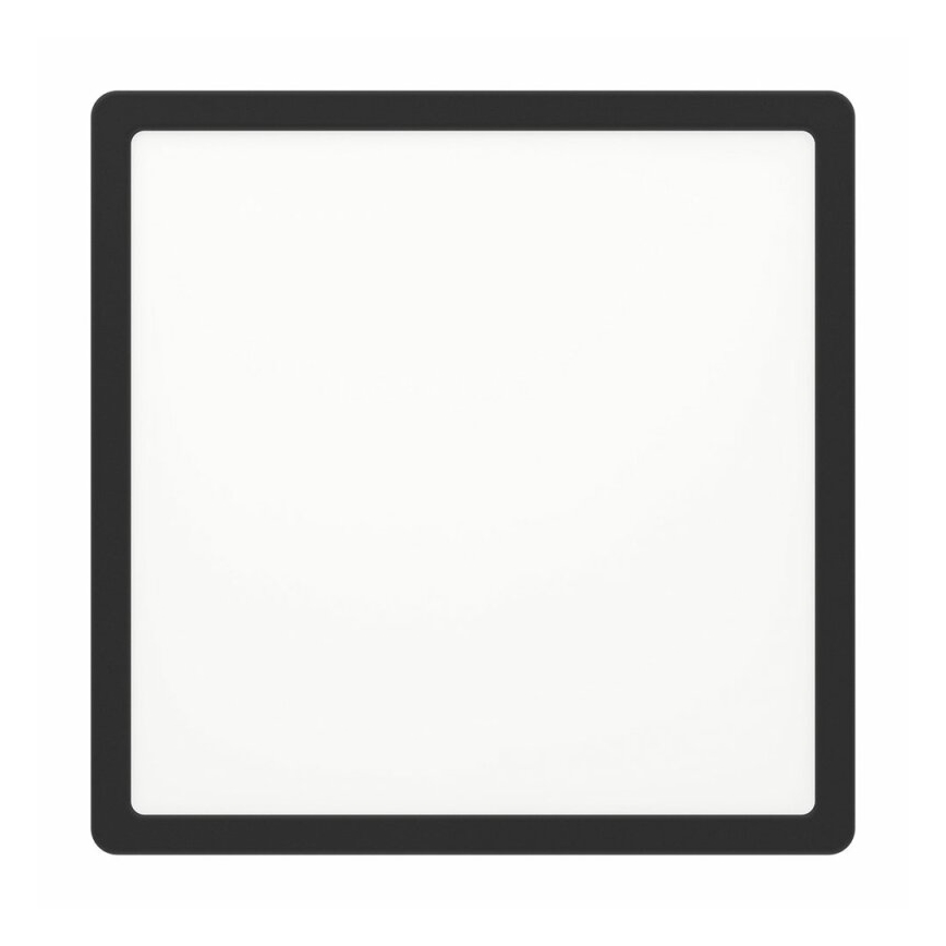 Eglo 78815 - LED потолочный светильник FUEVA LED/20,5 Вт/230 В 28,5 x 28,5 см черный