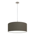 Eglo 79126 - Подвесная люстра PASTERI 1xE27/60W/230V коричневая