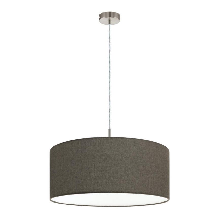 Eglo 79126 - Подвесная люстра PASTERI 1xE27/60W/230V коричневая