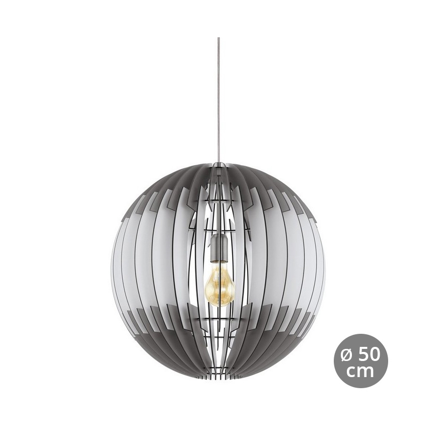 Eglo 79138 - Подвесная люстра OLMERO 1xE27/60W/230V