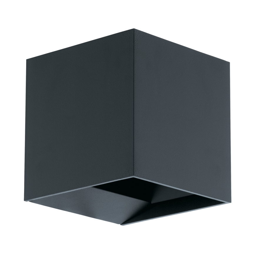 Eglo 79215 - Вуличний світлодіодний настінний світильник CALPINO 2xLED/3,3W/230V 3000K IP54 чорний