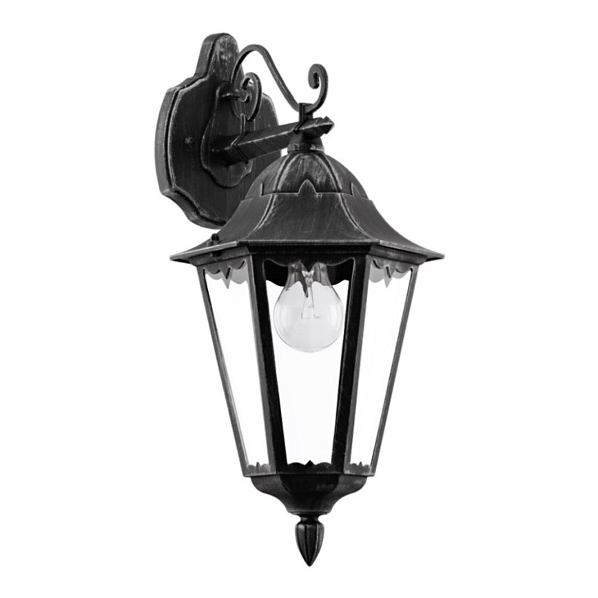 Eglo 79266 - Вуличний настінний світильник NAVEDO 1xE27/60W/230V IP44