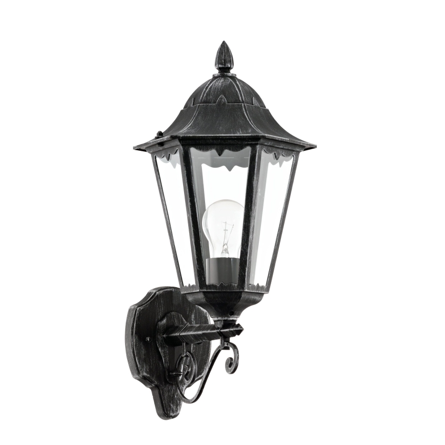 Eglo 79267 - Вуличний настінний світильник NAVEDO 1xE27/60W/230V IP44