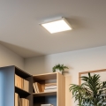 Eglo 79322 - Светодиодный потолочный светильник с регулированием яркости SALOBRENA LED/16W/230V 4000K 30x30 см белый