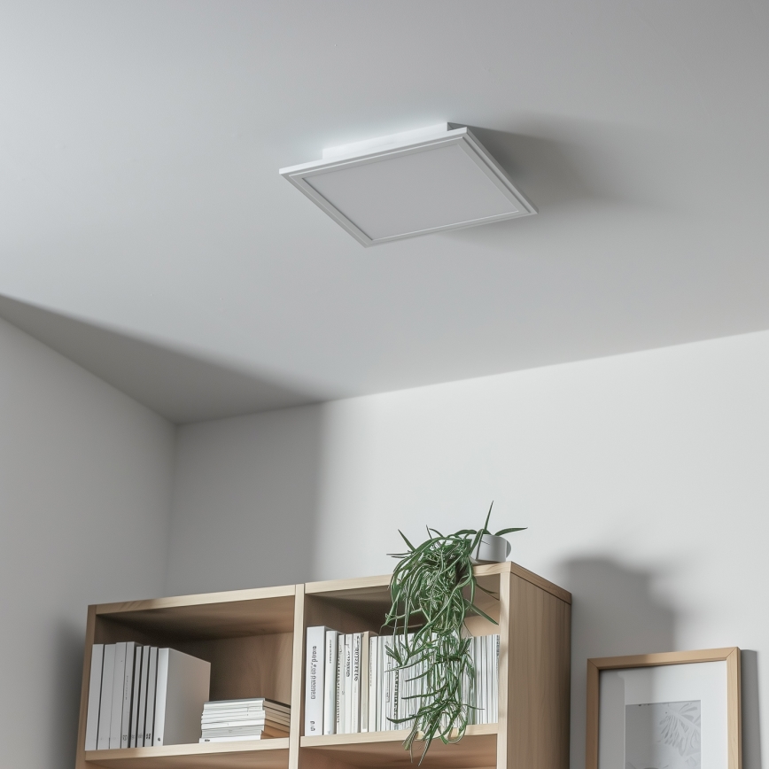 Eglo 79322 - Светодиодный потолочный светильник с регулированием яркости SALOBRENA LED/16W/230V 4000K 30x30 см белый