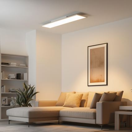 Eglo 79328 - Стельовий LED світильник SALOBRENA-RW LED/34W/230V 2700/4000K 120x30 cm білий