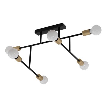 Eglo 79356 - Пристельова люстра BELSIANA 6xE27/40W/230V