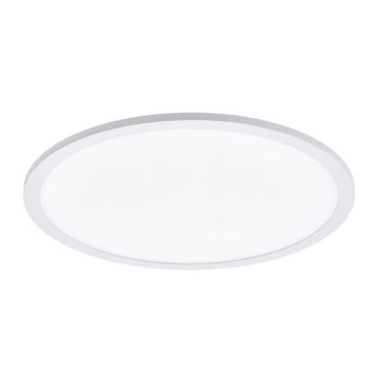Eglo 79469 - Светодиодный потолочный светильник с регулированием яркости POZZALLO LED/21W/230V 2700-6500K белая + дистанционное управление