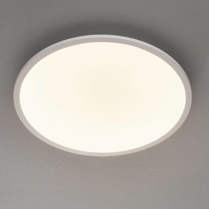 Eglo 79469 - Светодиодный потолочный светильник с регулированием яркости POZZALLO LED/21W/230V 2700-6500K белая + дистанционное управление