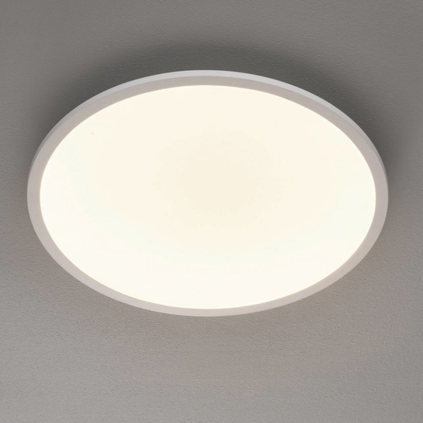 Eglo 79469 - Светодиодный потолочный светильник с регулированием яркости POZZALLO LED/21W/230V 2700-6500K белая + дистанционное управление