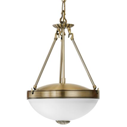 EGLO - Люстра на цепи 2xE27/60W/230V бронзовый