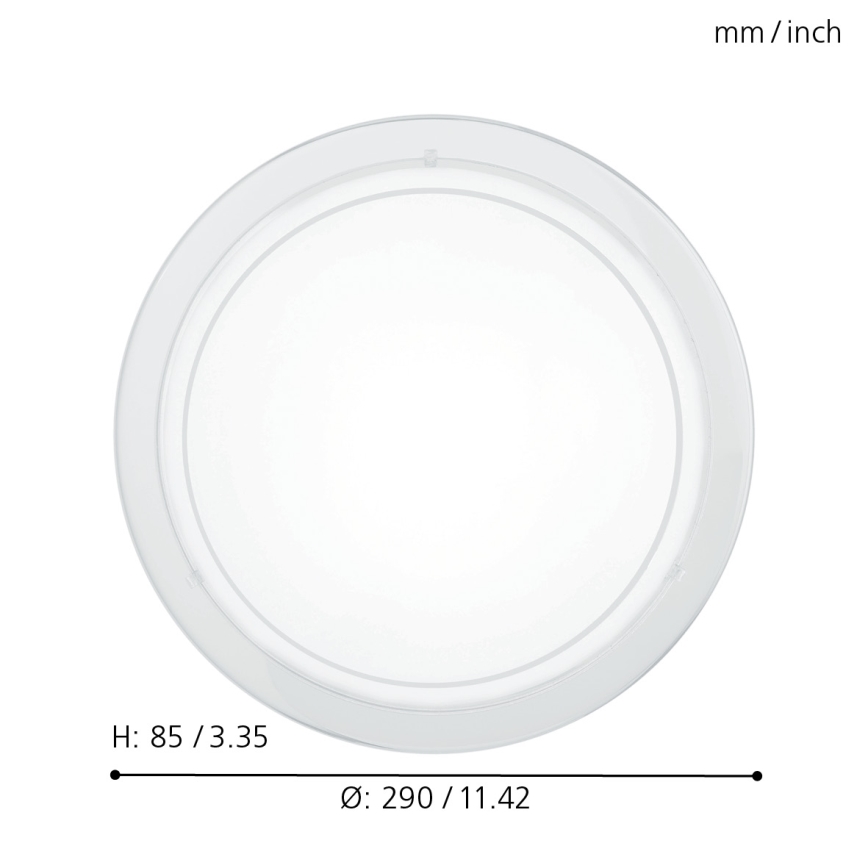 Eglo - Потолочный светильник 1xE27/60W/230V