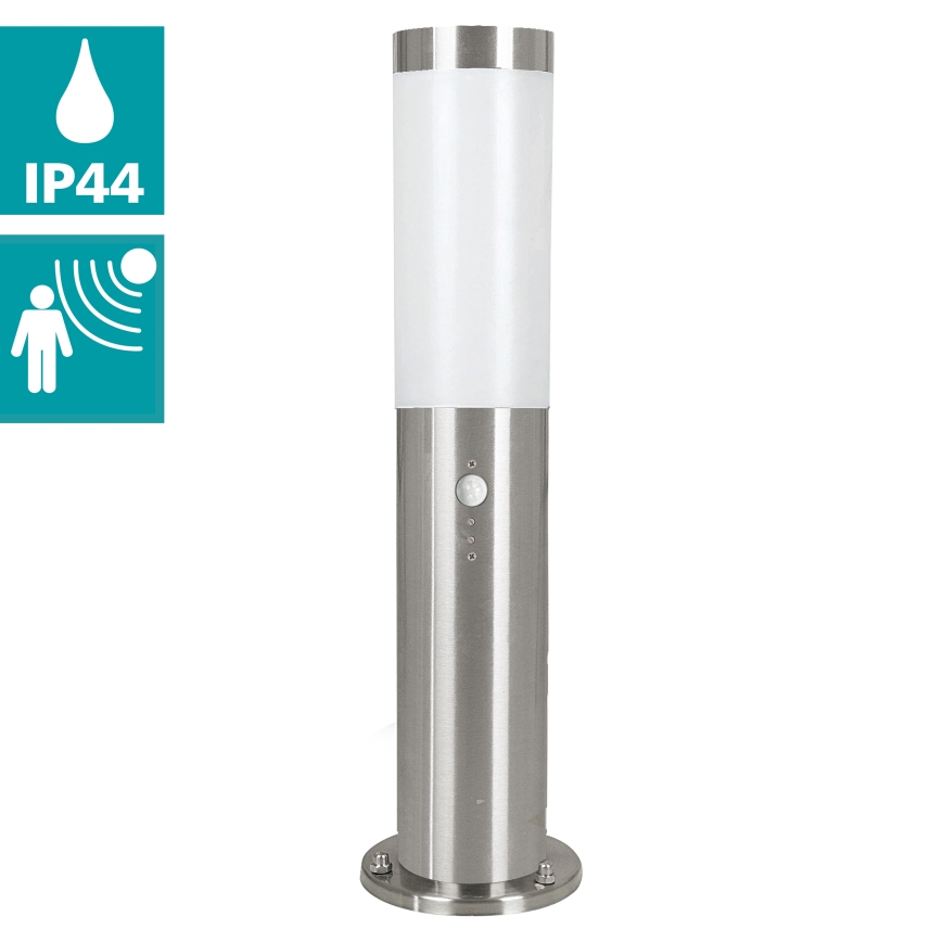 EGLO - Вуличний світильник з датчиком 1xE27/15W/230V IP44