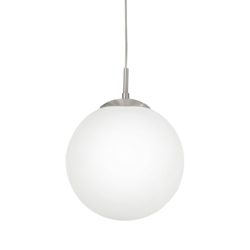 EGLO - Підвісна люстра 1xE27/60W/230V діаметр 30 см білий