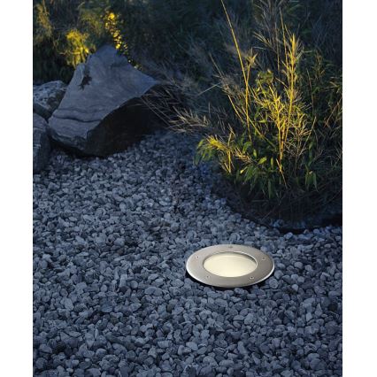 EGLO - Уличный тротуарный светильник 1xE27/15W/230V IP67