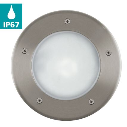 EGLO - Уличный тротуарный светильник 1xE27/15W/230V IP67
