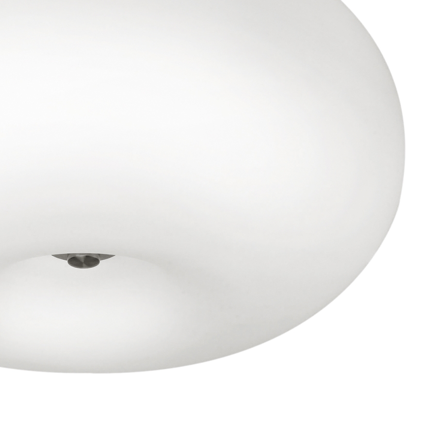 EGLO - Потолочный светильник OPTICA 2xE27/60W/230V опаловое стекло диаметр 35 см