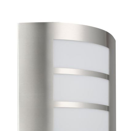 EGLO - Зовнішній настінний світильник з датчиком 1xE27/15W/230V IP44