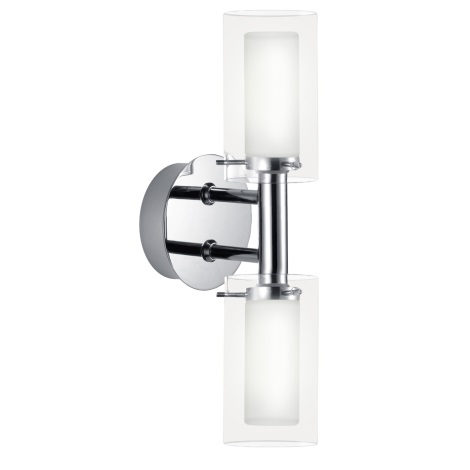 EGLO 88194 - Настенный светильник для ванной комнаты PALERMO 2xG9/33W IP44