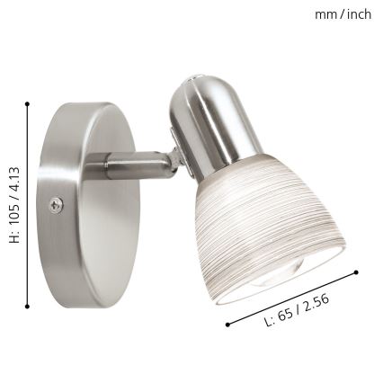 Eglo - Точечный светильник 1xE14/40W