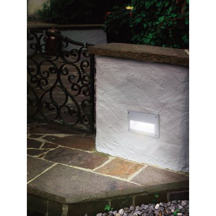 Eglo - Вуличний вбудований світильник 1xE14/60W/230V IP44