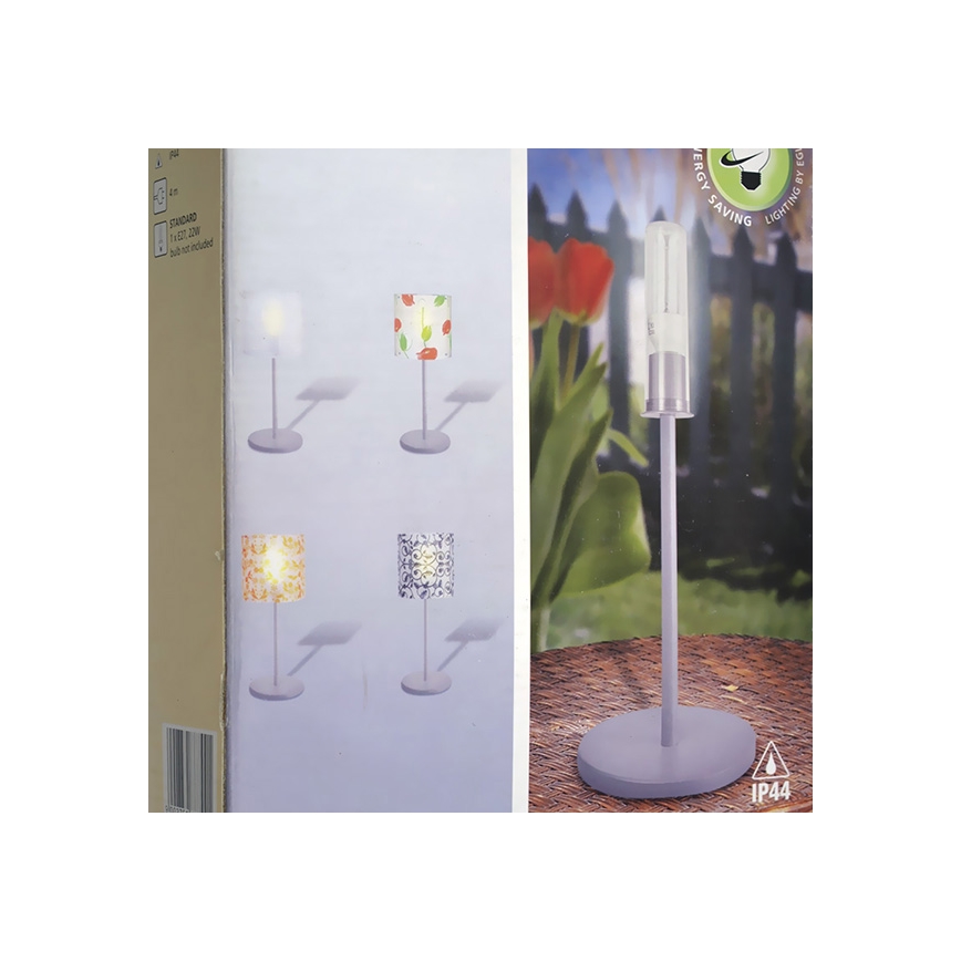 Eglo 88742 - Вулична опора для світильника CUBA 1xE27/22W/230V IP44