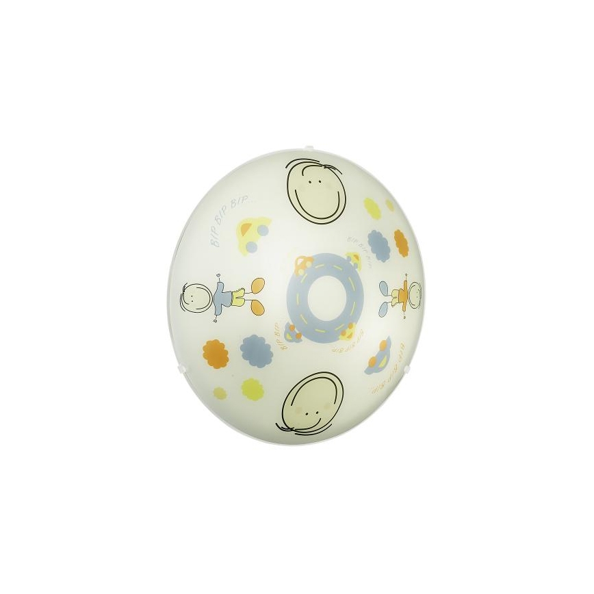 EGLO 88972 - Детский потолочный светильник JUNIOR 2 2xE27/60W цветной