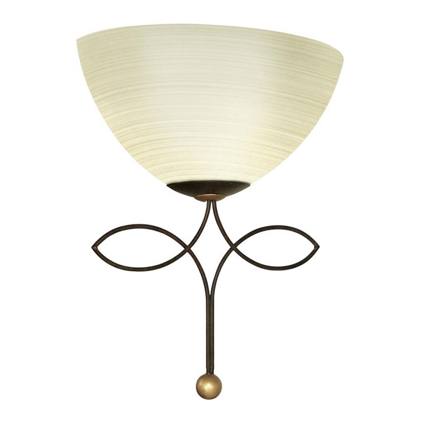 EGLO 89135 - Настенный светильник BELUGA 1xE27/60W античный коричневый