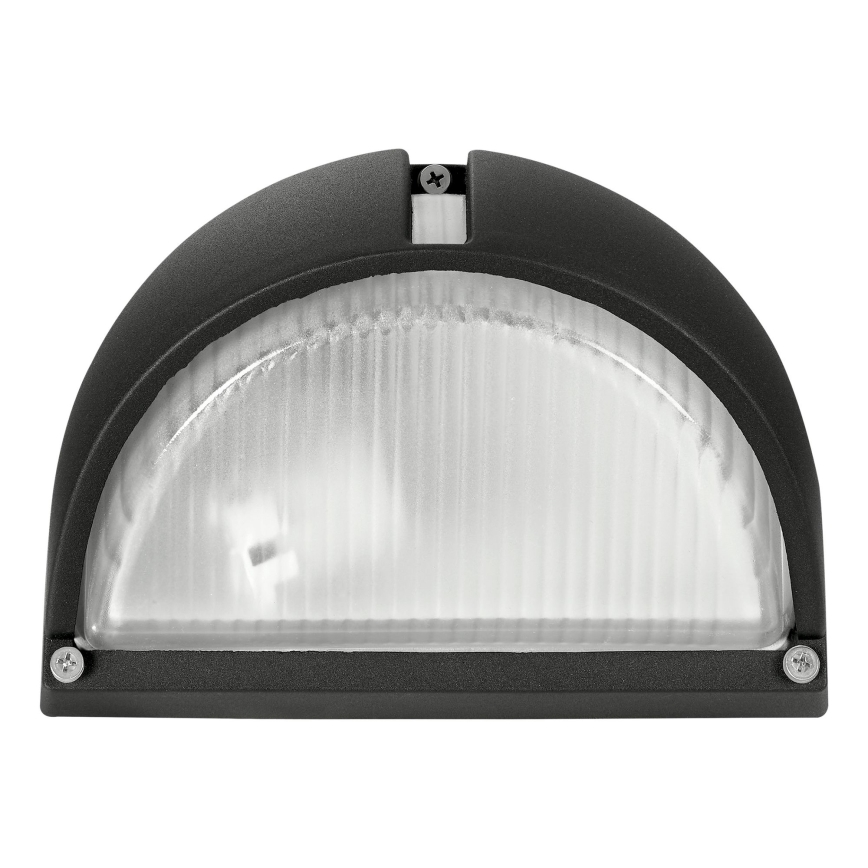 Eglo - Уличный настенный светильник 1xE27/60W черный IP44