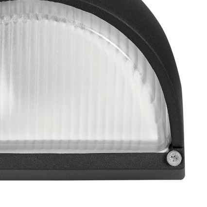 Eglo - Уличный настенный светильник 1xE27/60W черный IP44