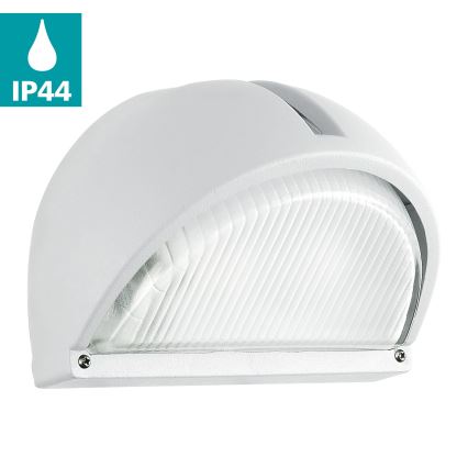 Eglo - Наружный настенный светильник 1xE27/60W белый IP44